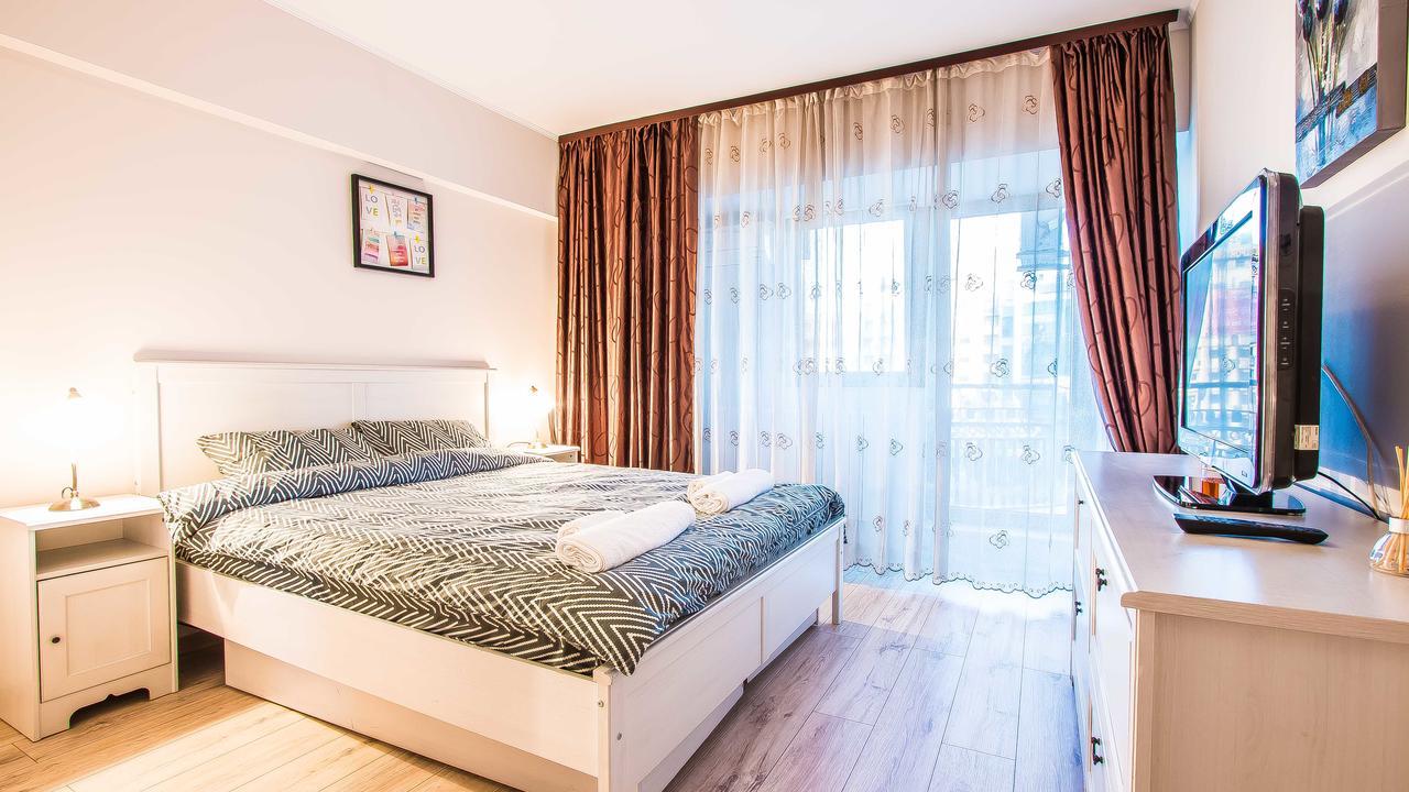 Ferienwohnung Unirii Boulevard View Bukarest Exterior foto