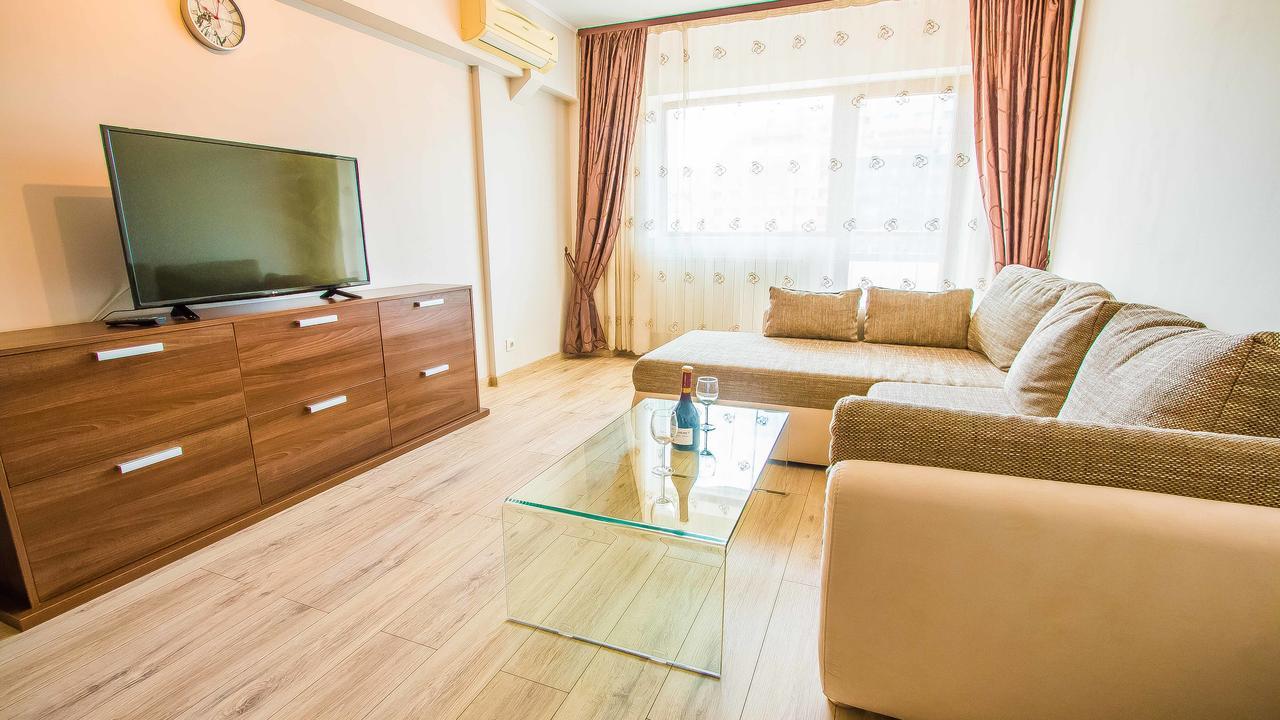 Ferienwohnung Unirii Boulevard View Bukarest Exterior foto